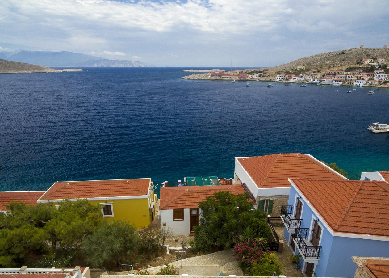 Roulas Apartments Chalki Town Dış mekan fotoğraf